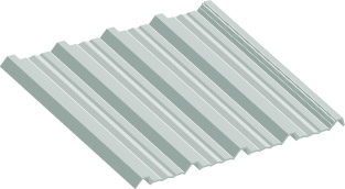 Plancha de policarbonato TRIMDEK | Hojas de PC Vulcan Ti-Lite